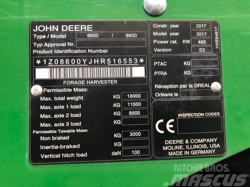 John Deere 8600 inklusive Garantie, inklusive Zinssubventioni Ostali poljoprivredni strojevi