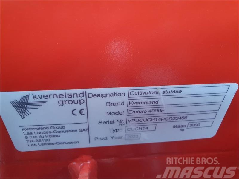 Kverneland Enduro Pro F 4m Foldbar 14 tands. Drljače
