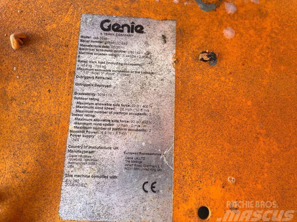 Genie GS 2646 Škaraste platforme