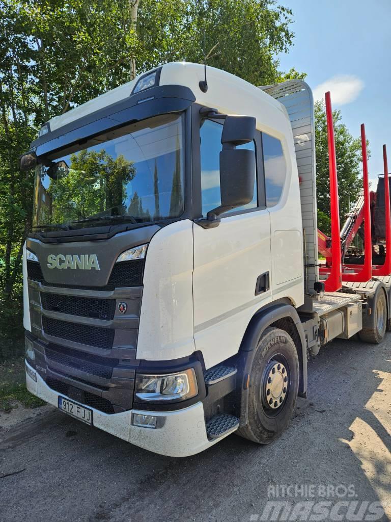 Scania 500 R Kamioni za drva