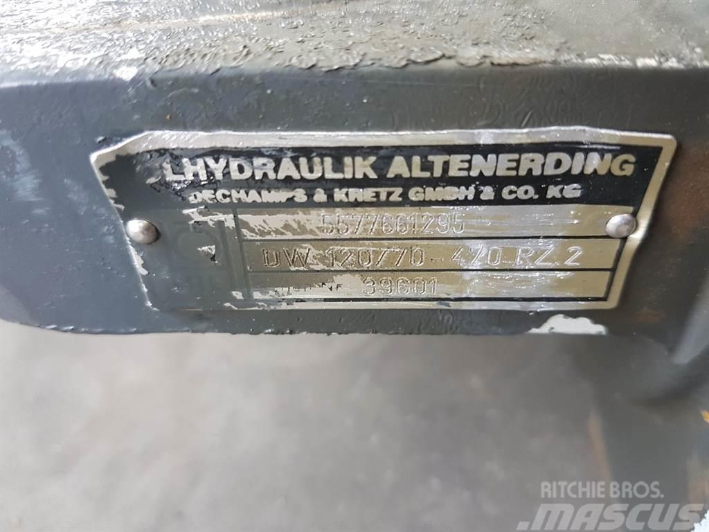 Fuchs MHL320-5577661295-Outrigger cylinder/Zylinder Hidraulika