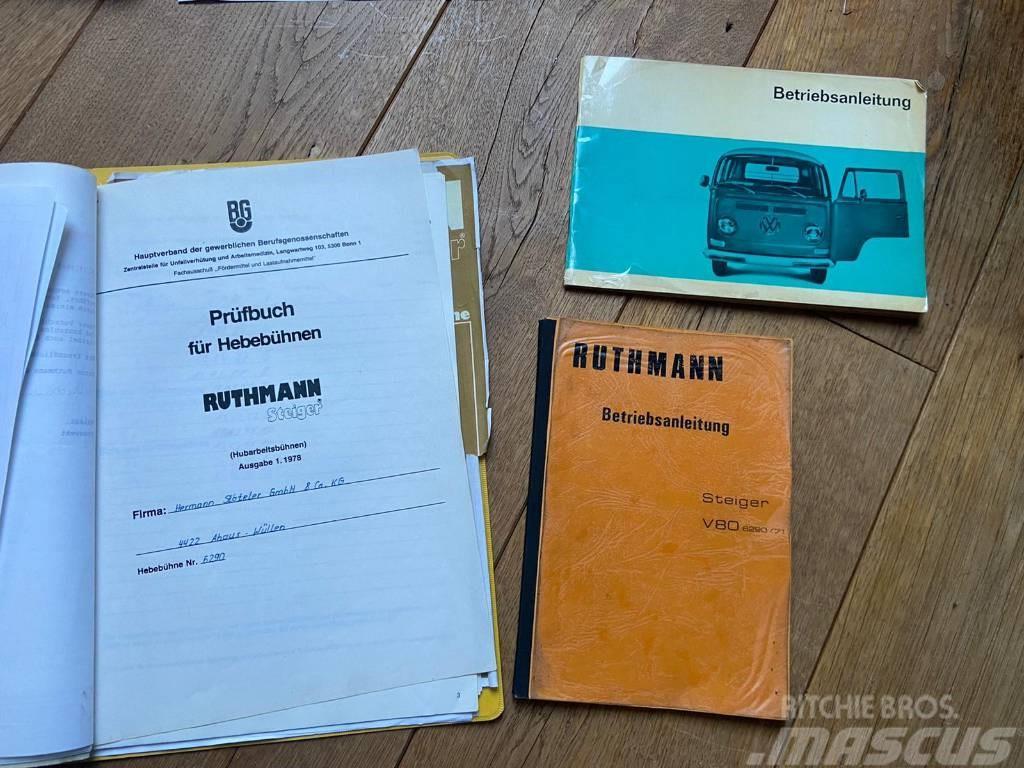 Ruthmann V80 Steiger VW T2 Bulli Arbeitsbühne Cherrypicker Auto košare