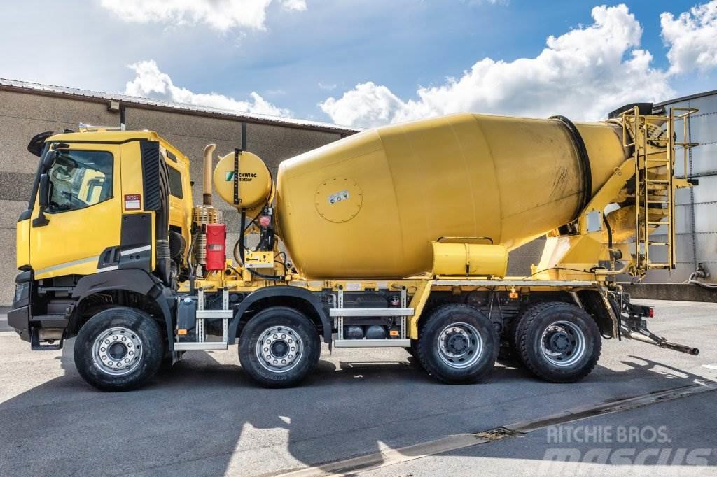Renault K460+STETTER9M³ Kamioni mikseri za beton