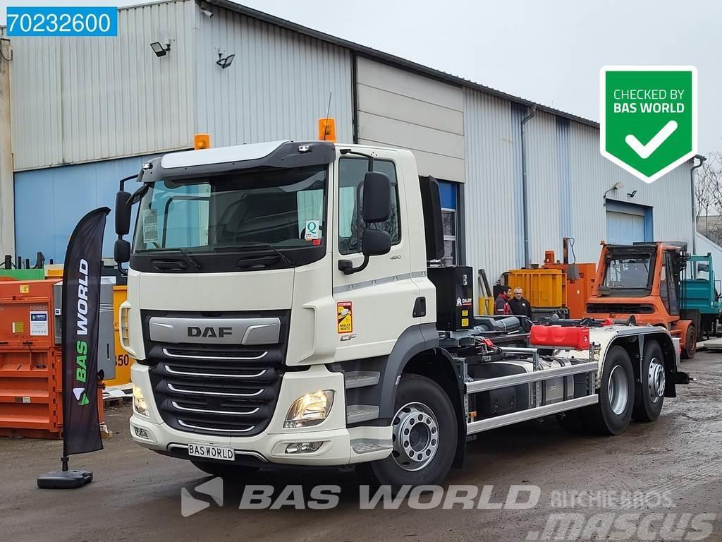 DAF CF 480 6X2 14 Tonnes Lift-Lenkachse ACC Euro 6 Rol kiper kamioni s kukama za dizanje