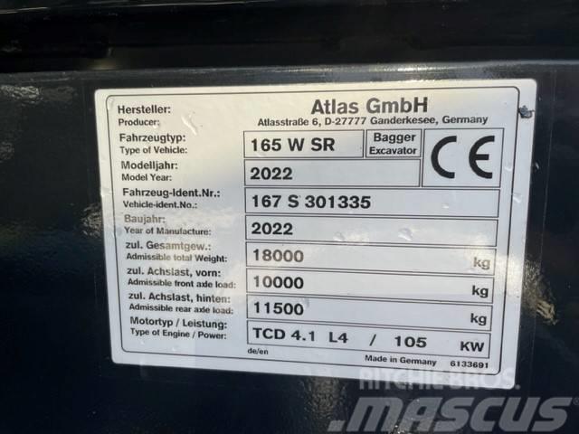 Atlas Hjulgrävare 165 WSR Bageri na kotačima