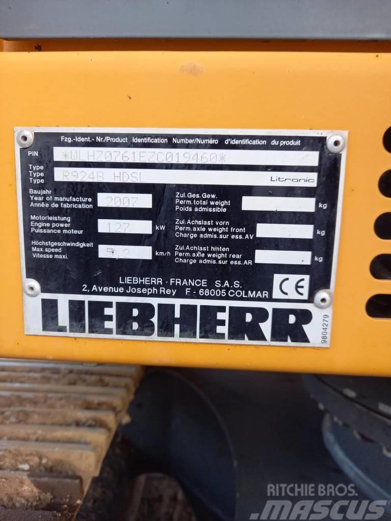 Liebherr R 924 B HD S L LITROIC Bageri gusjeničari