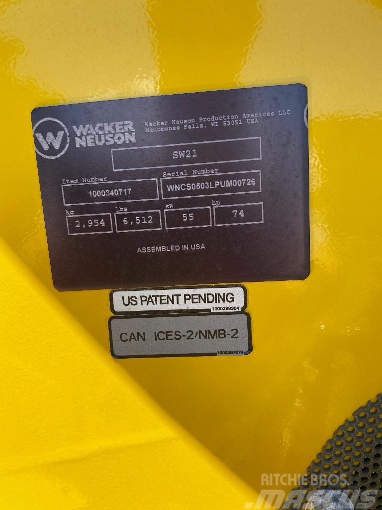 Wacker Neuson sw21 Skid steer mini utovarivači