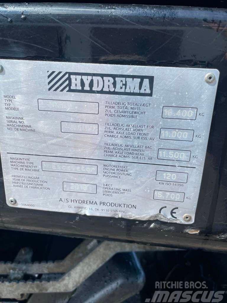 Hydrema MX 14 Bageri na kotačima