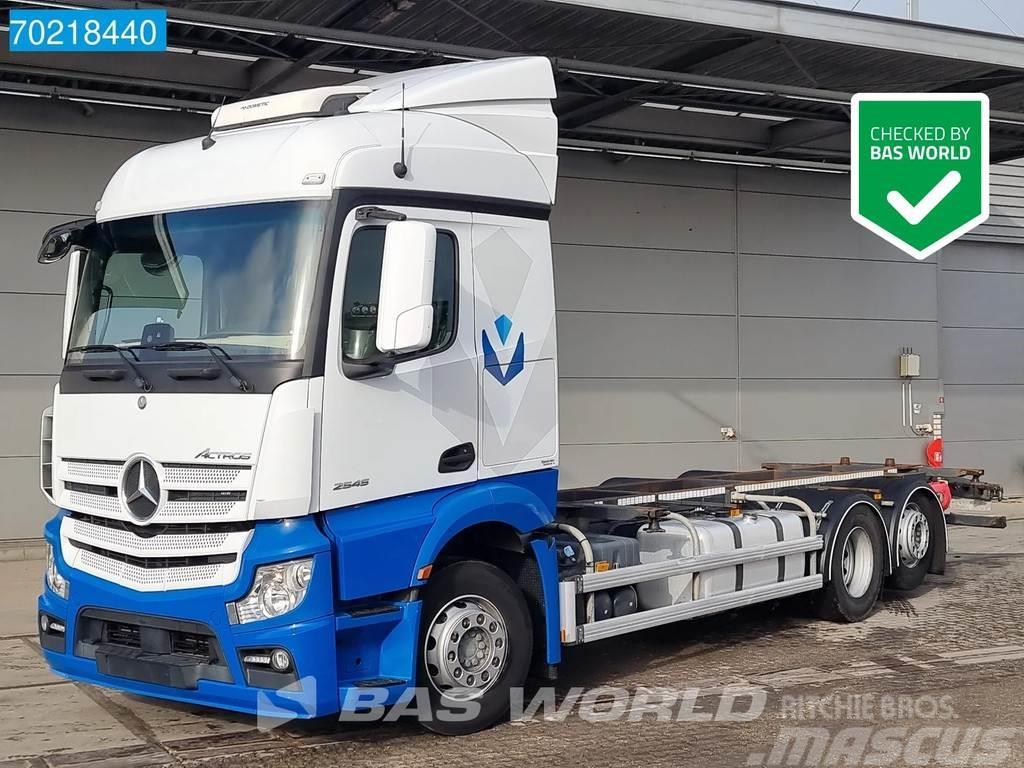 Mercedes-Benz Actros 2545 6X2 StreamSpace Liftachse Euro 6 Demontažnii kamioni za podizanje kabela