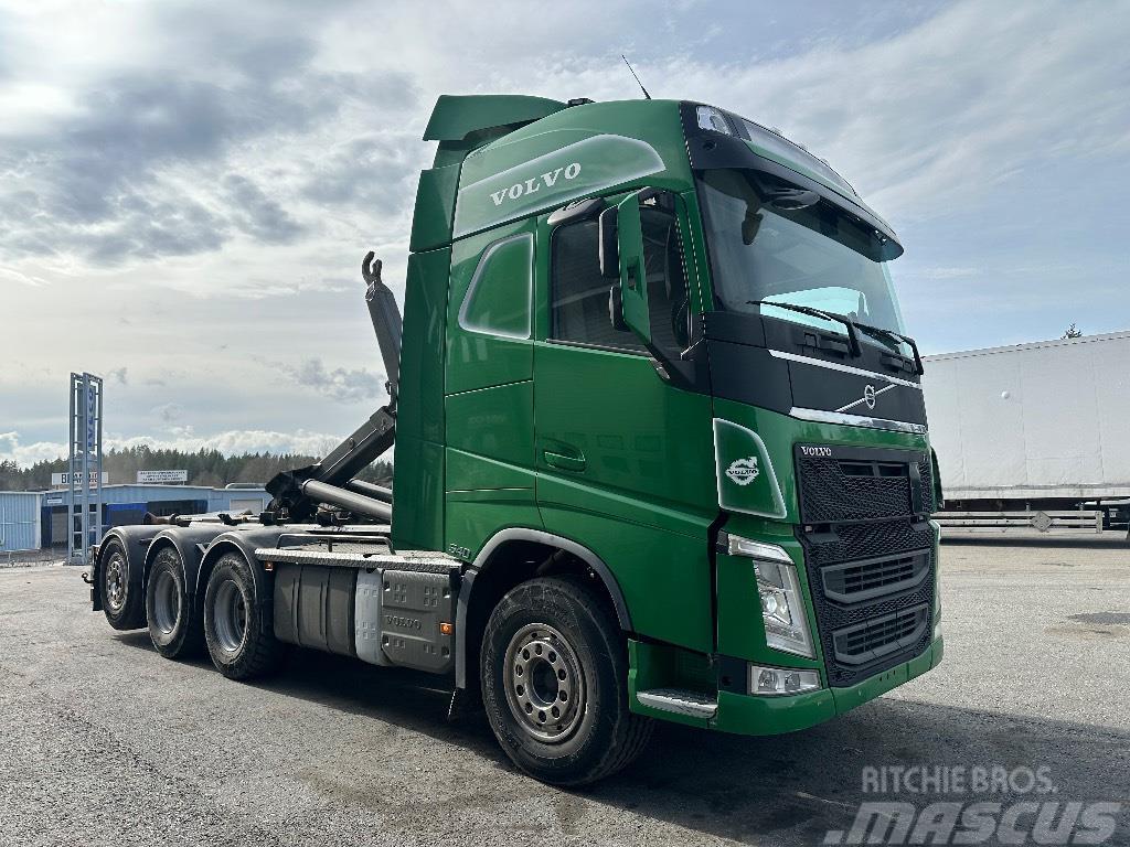 Volvo FH13 540 8x4*4 Rol kiper kamioni s kukama za dizanje