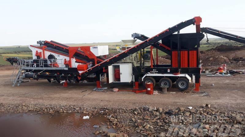 Constmach 150 TPH Mobile Jaw Crushing Plant Mobilne drobilice