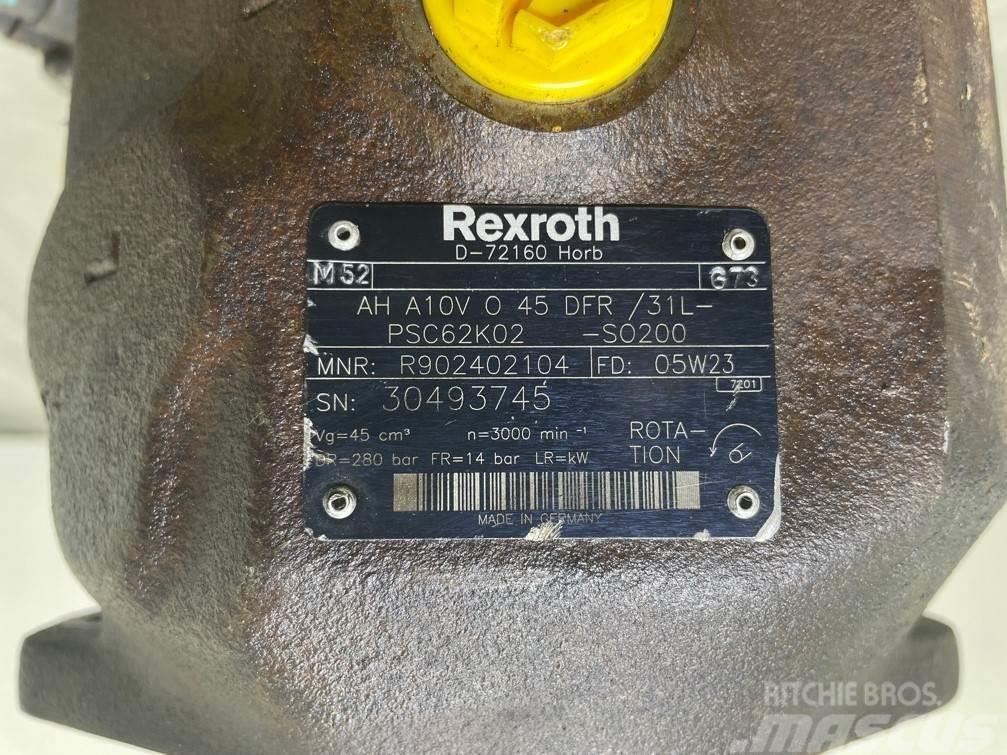 Rexroth A10VO45DFR/31L-R902402104-Load sensing pump Hidraulika