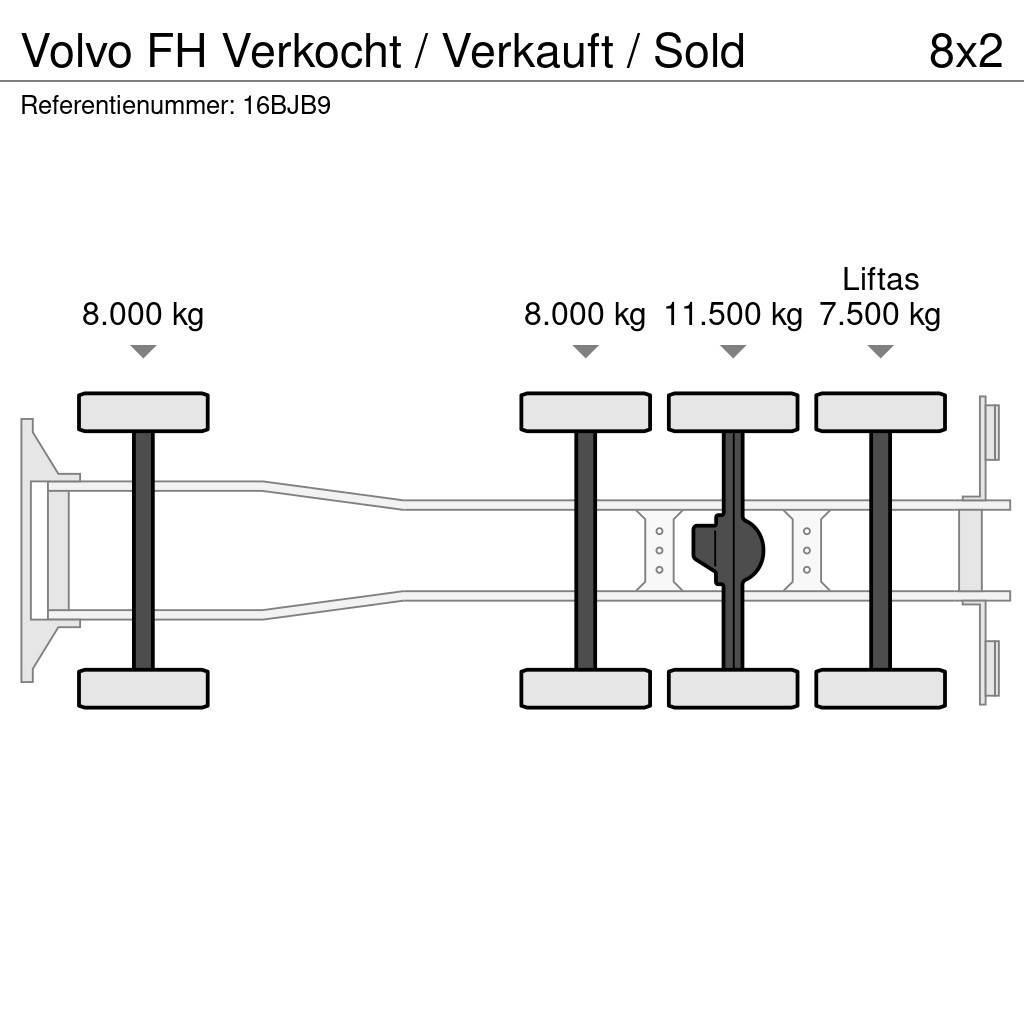Volvo FH Verkocht / Verkauft / Sold Rabljene dizalice za težak teren
