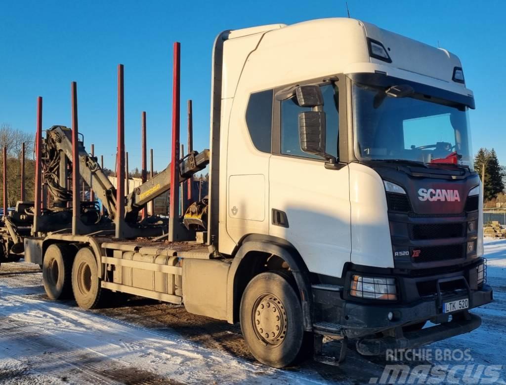 Scania R520 6x4 Kamioni za drva