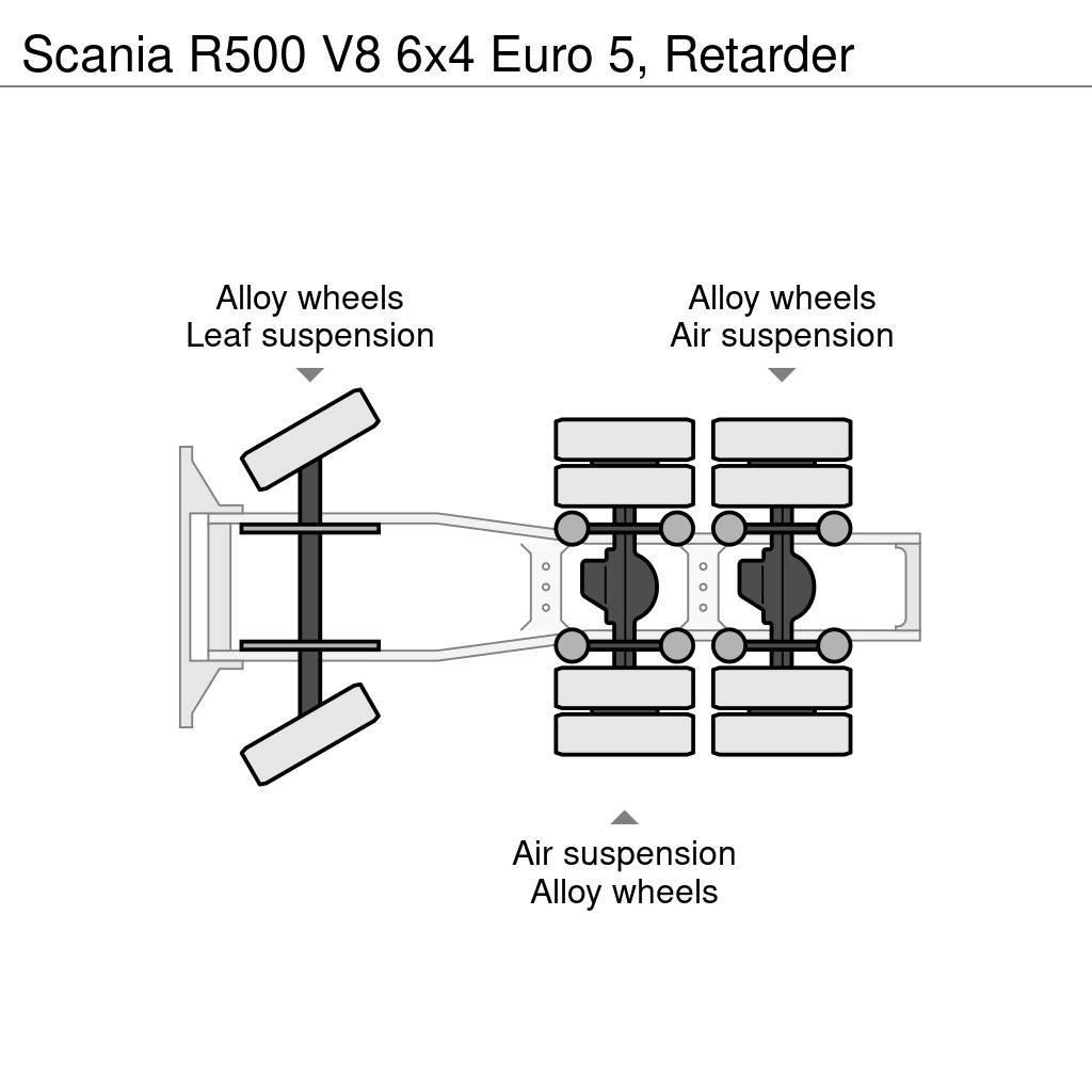 Scania R500 V8 6x4 Euro 5, Retarder Traktorske jedinice
