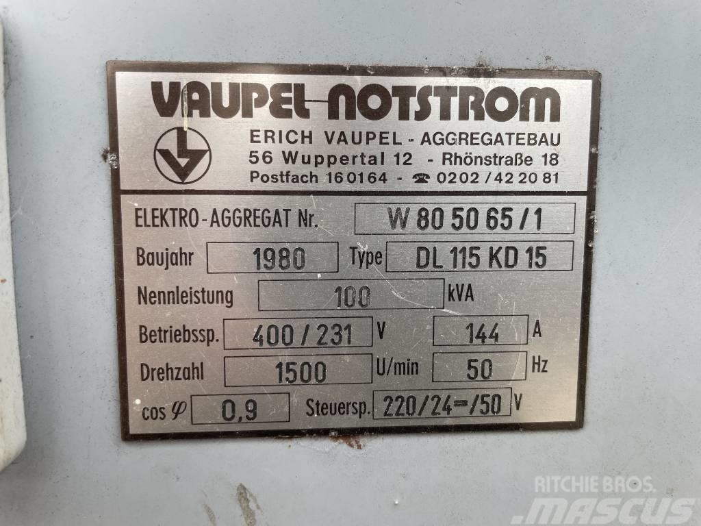  Notstromaggregat Vaupel 100 kVA Dizel agregati