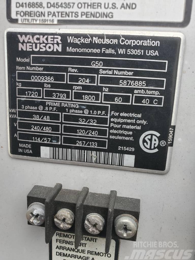 Wacker Neuson G 50 Dizel agregati