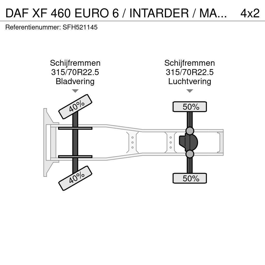 DAF XF 460 EURO 6 / INTARDER / MANUEL / AIRCO / BELGIU Traktorske jedinice