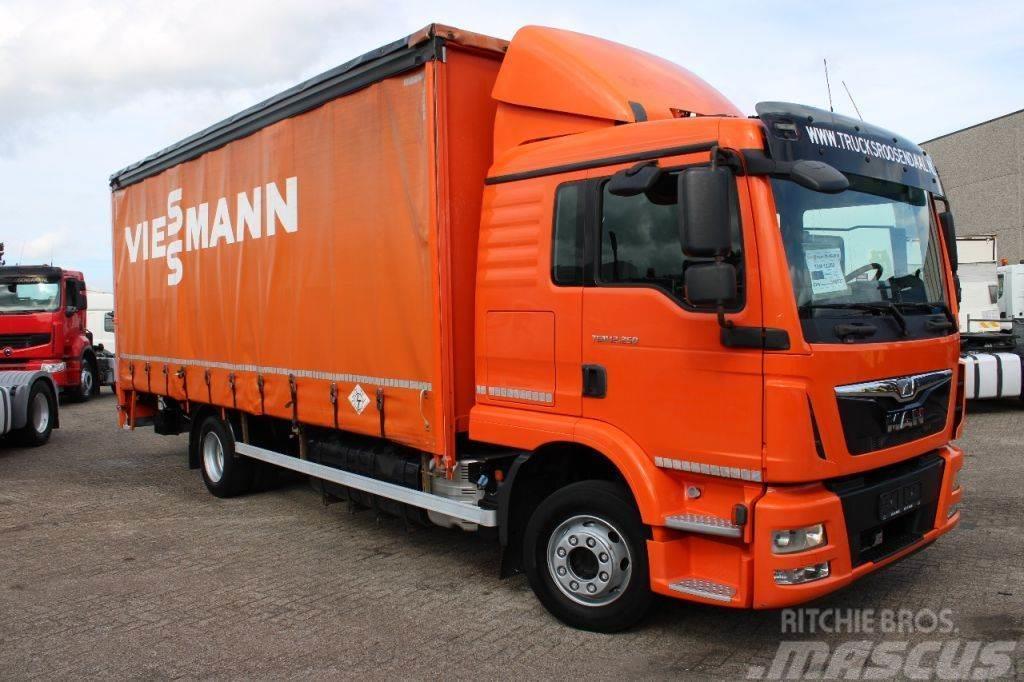 MAN TGM 12.250 + EURO 6 + manual + LIFT + BE apk 18-05 Kamioni sa ceradom