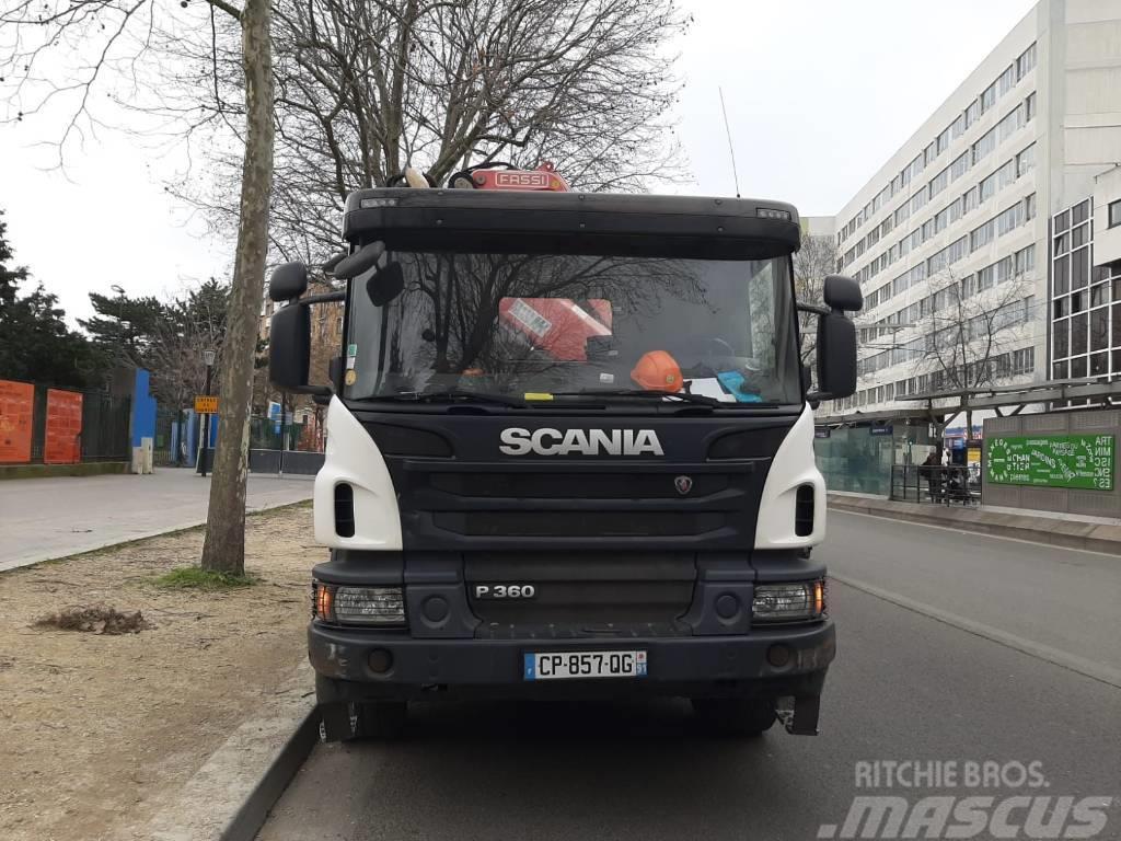 Camion porteur Scania P360 35TM Euro 5 Kamioni sa kranom