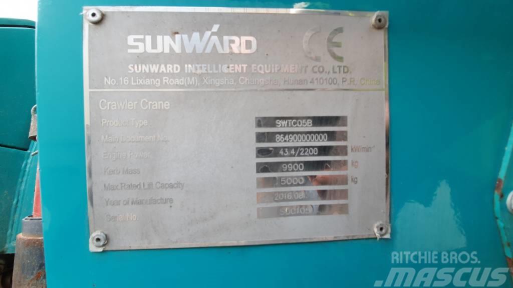 Sunward SWTC05B Kranovi sa gusjenicama