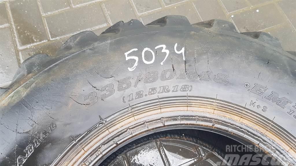 Dunlop SP T9 335/80-R18 EM (12.5R18) - Tyre/Reifen/Band Gume, kotači i naplatci