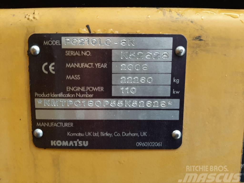 Komatsu PC 210 LC-8 Bageri gusjeničari