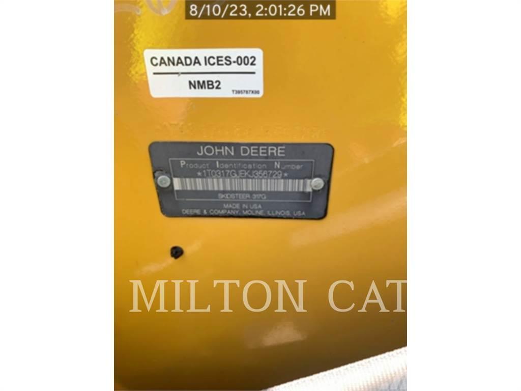 John Deere 317G Skid steer mini utovarivači