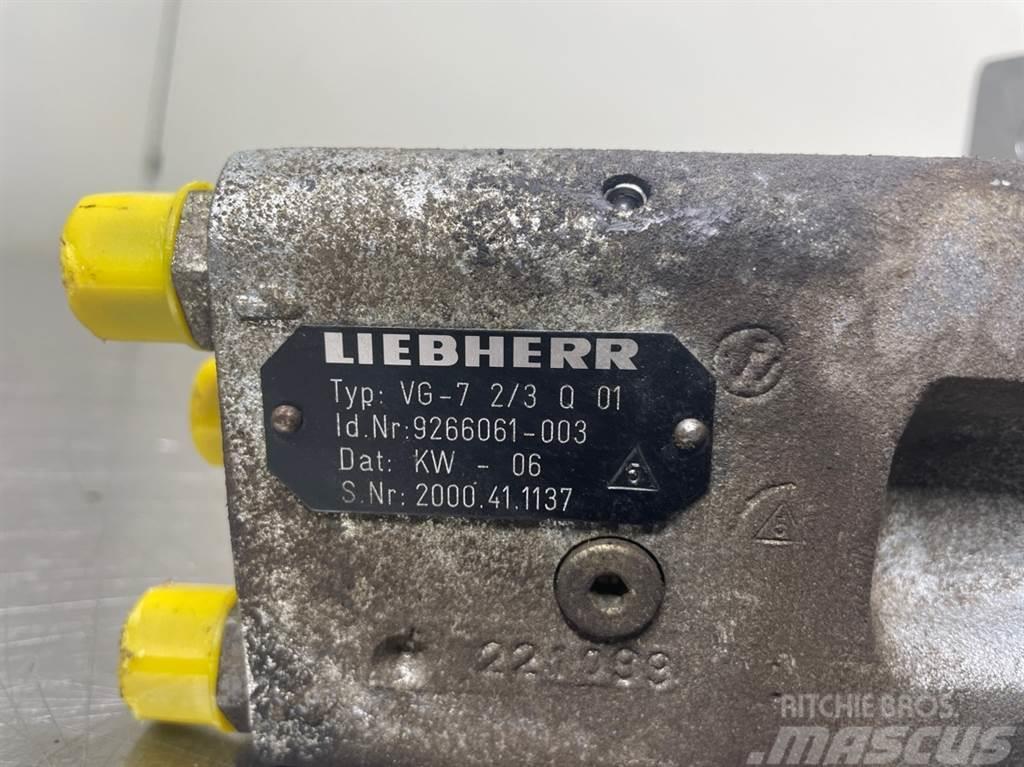 Liebherr A316-9266061-Servo valve/Servoventil/Servoventiel Hidraulika