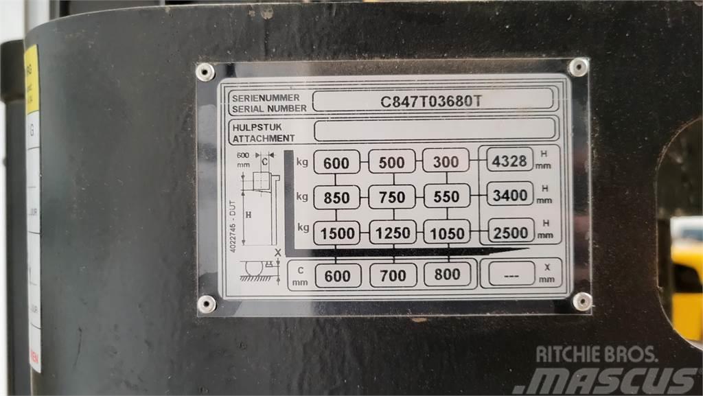Yale stapelaar MS15X-IL 2018 3W4328 Ručni električni viličar