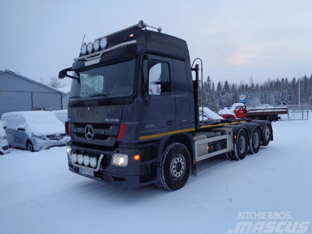 Mercedes-Benz Actros  3351 8x4 Demontažnii kamioni za podizanje kabela