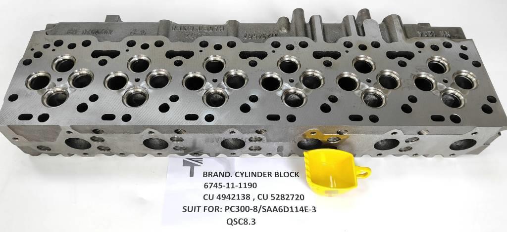 Komatsu 6745-11-1121    cylinder head assy Motori