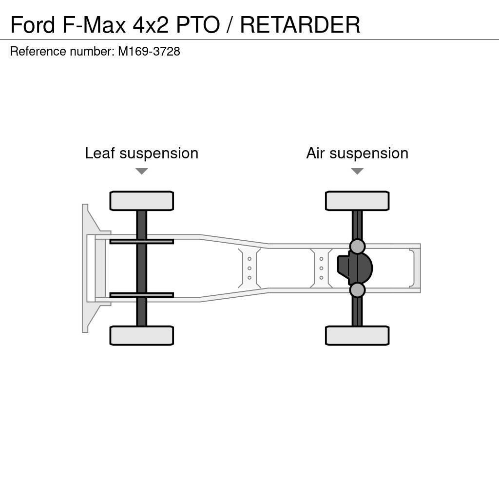 Ford F-Max 4x2 PTO / RETARDER Traktorske jedinice