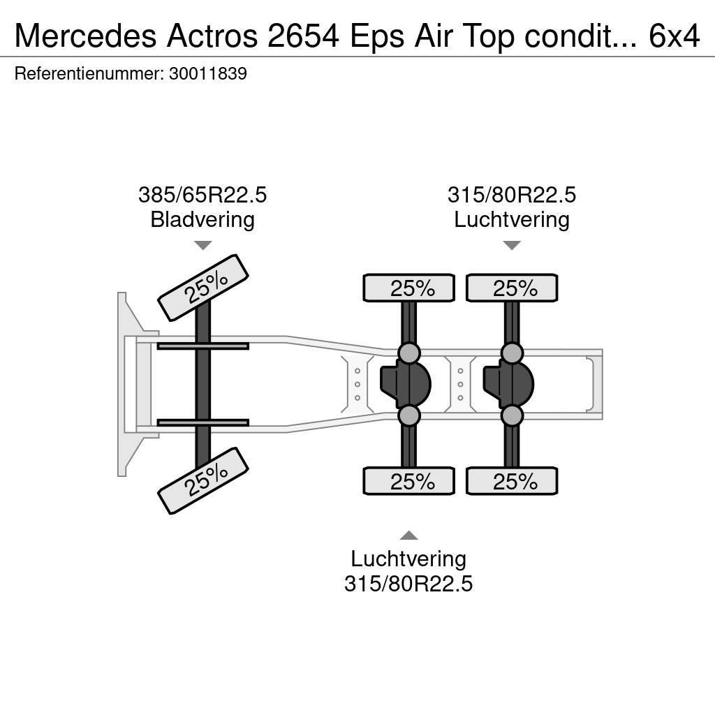 Mercedes-Benz Actros 2654 Eps Air Top condition Traktorske jedinice