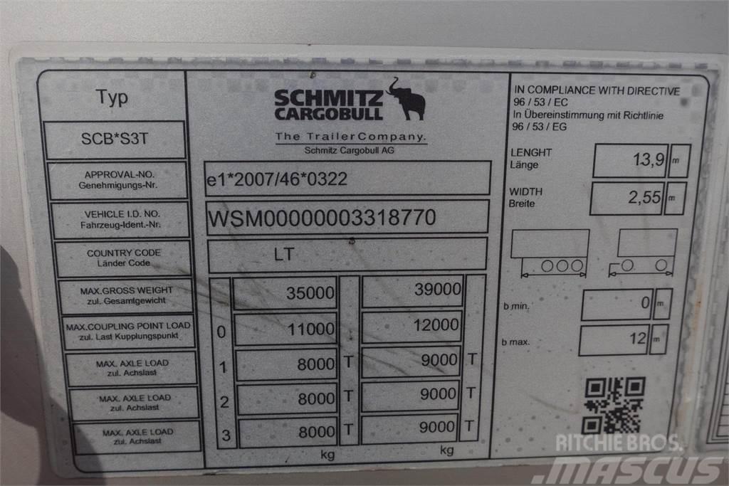 Schmitz Cargobull SCS24 Standart Curtainsider Varios, ARM, ALU, LR Prikolice sa ceradom