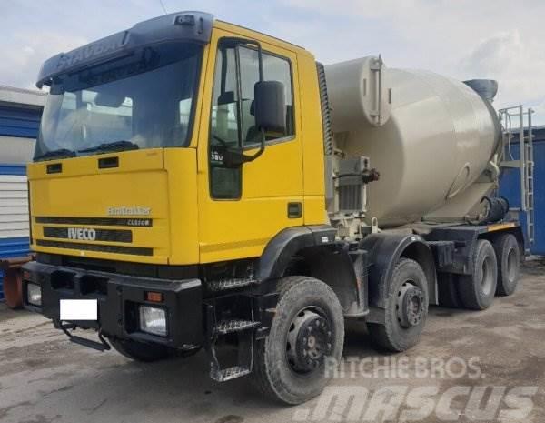 Iveco 380 EuroTrakker +(SK) Kurta Kamioni mikseri za beton