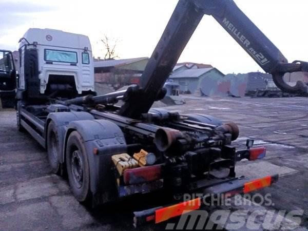 MAN TGS 26.460 +Meiller RS21 Rol kiper kamioni s kukama za dizanje