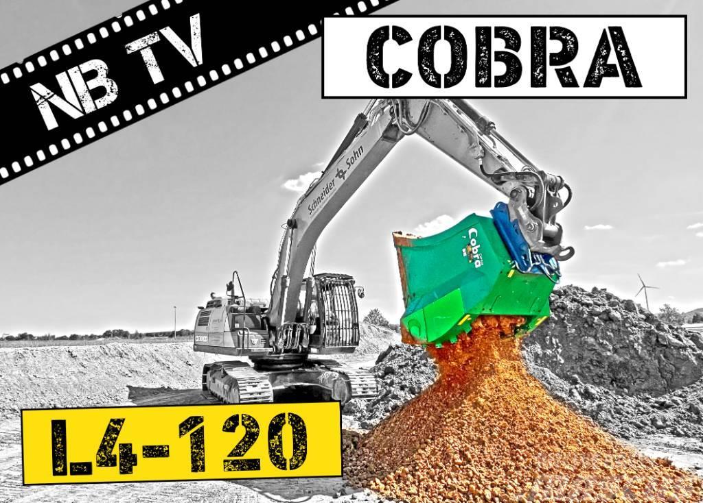 Cobra Siebschaufel L4-120 | Schaufelseparator Bagger Korpe za prosijavanje