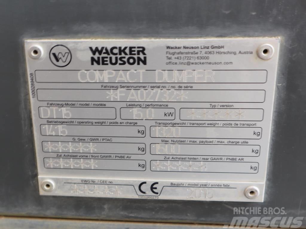 Wacker Neuson DT 15 Demperi na gusjenice
