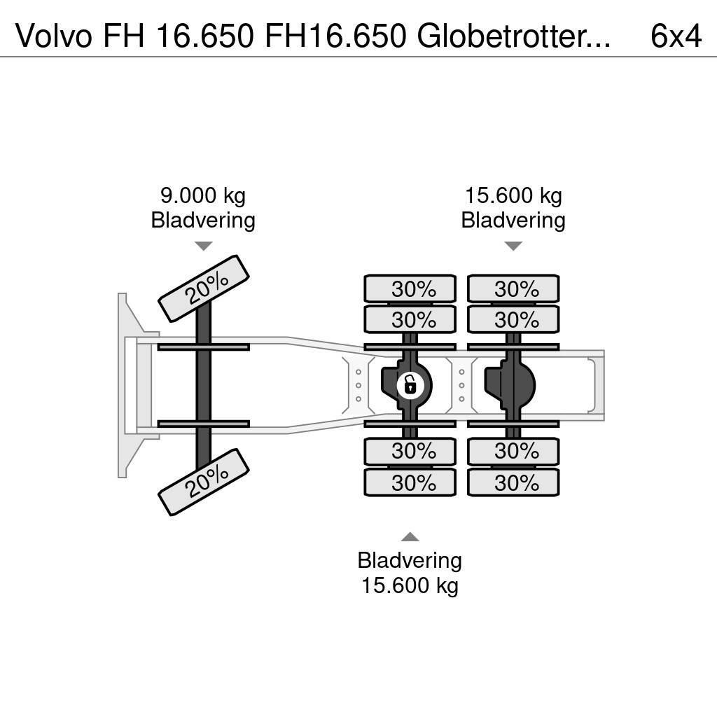 Volvo FH 16.650 FH16.650 Globetrotter EU6 VEB 200Ton Traktorske jedinice