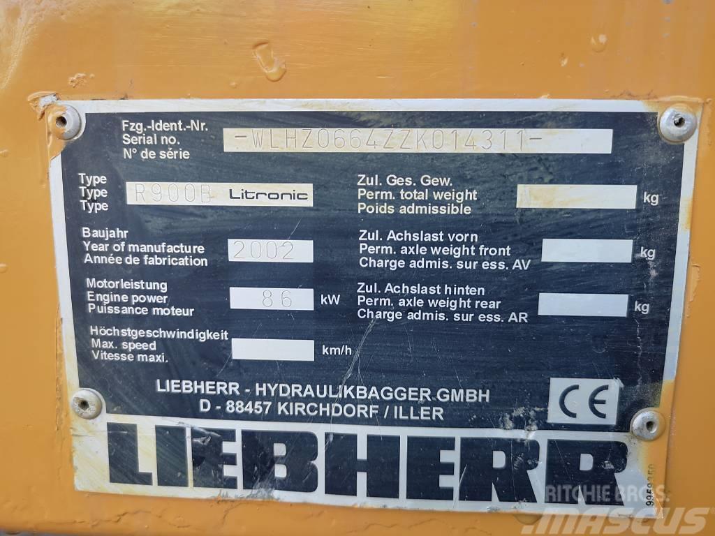 Liebherr R 900 B Litronic Bageri gusjeničari
