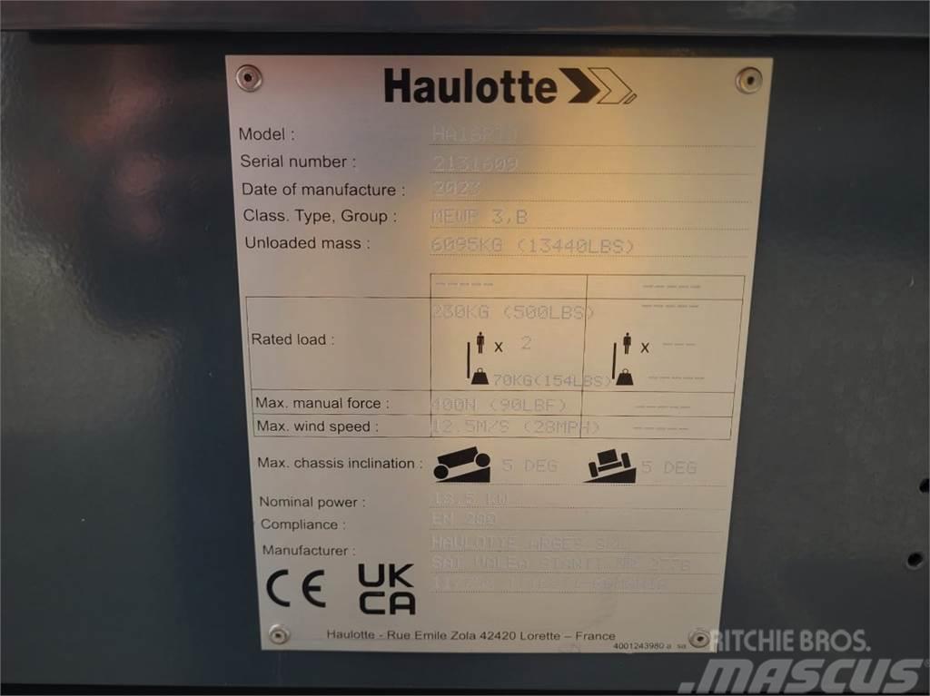 Haulotte HA16RTJ Valid Inspection, *Guarantee! Diesel, 4x4 Zglobne podizne platforme