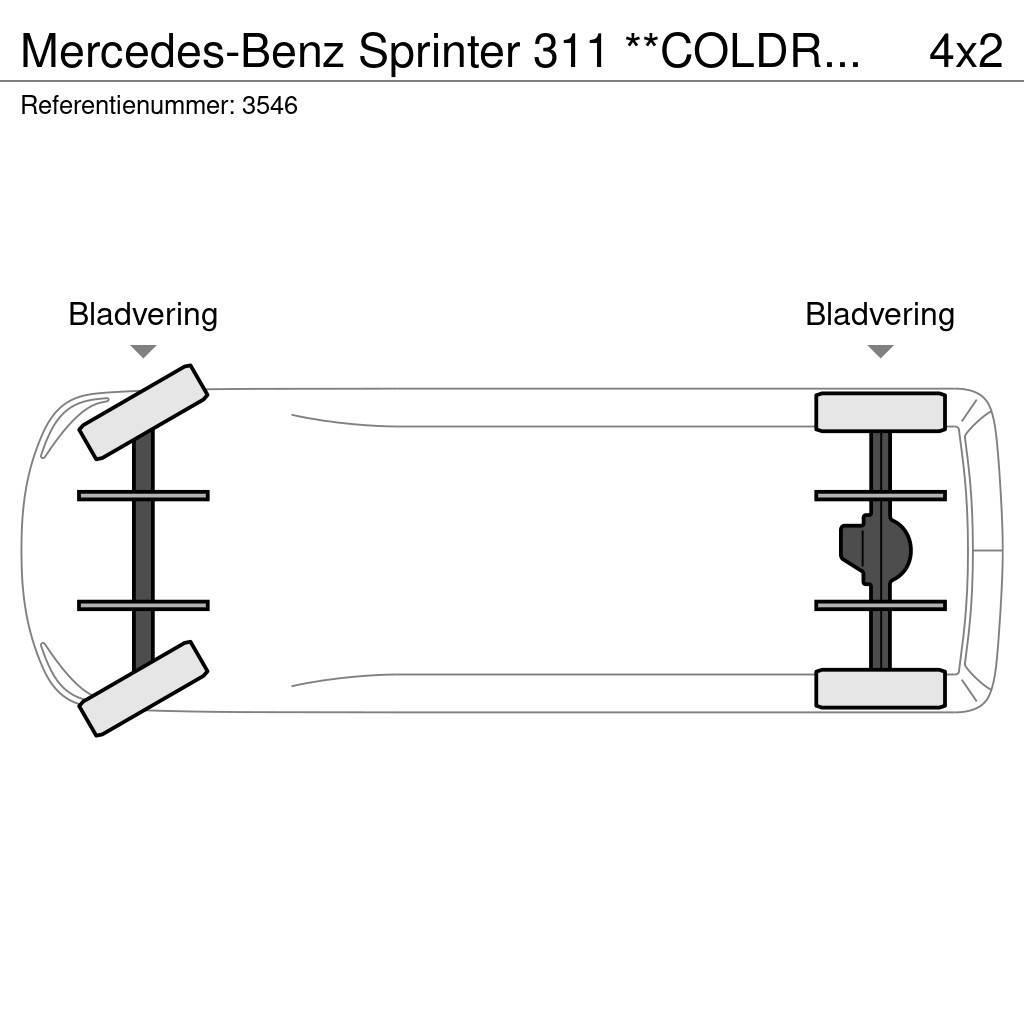 Mercedes-Benz Sprinter 311 **COLDROOM-FRIGO-BELGIAN VAN** Dostavna vozila hladnjače
