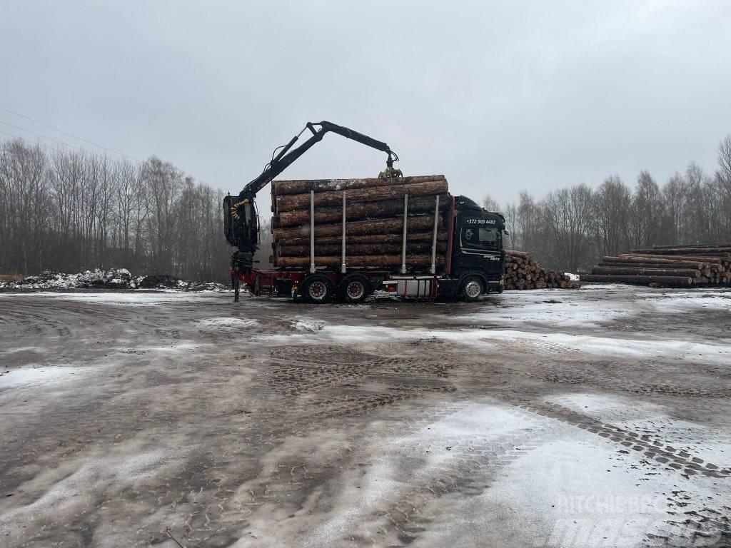 Scania R 730 LB Kamioni za drva
