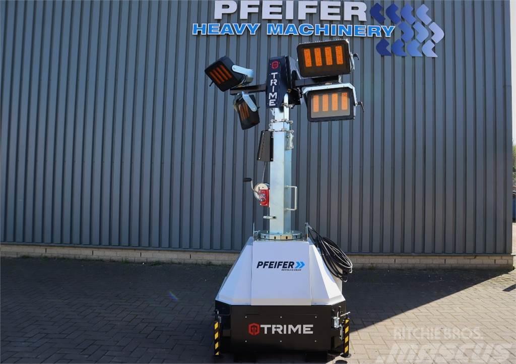  TRIME X-MAST 4 x 320W Valid Inspection, *Guarantee Rasvjetni tornjevi