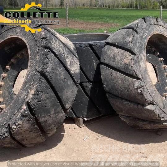 Brawler Solid Pneumatic Tires Bageri na kotačima