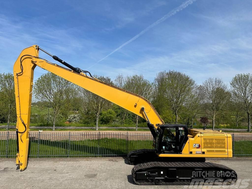 CAT 340 Long Reach with hydr retractable undercarriage Bageri dugog dosega