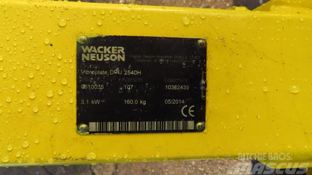 Wacker Neuson dpu 2540h diesel trilplaat/Compactor Plate Vibro ploče