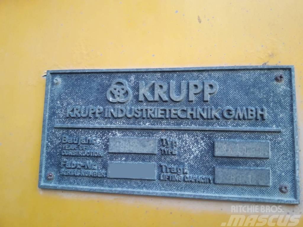 Krupp KMK 4080 Rabljene dizalice za težak teren