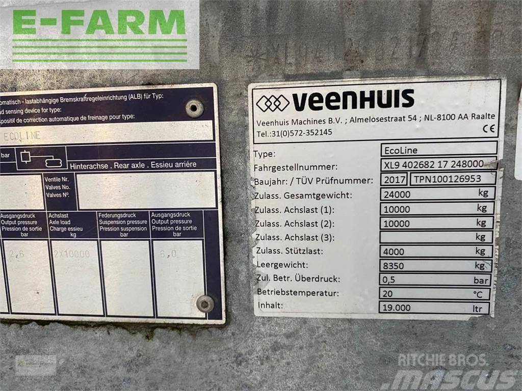 Veenhuis eco line 19000 liter Rasipači gnojiva